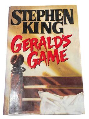 Vtg Stephen King Gerald's Game Hardcover 1st Edition 1992 Viking Horror Thriller